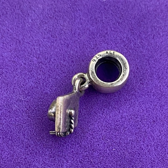 💛 Pandora Sterling Silver Graduation Cap Charm - Picture 3 of 4